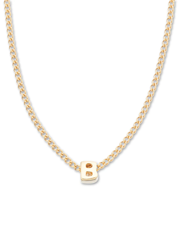 Tiny Love Letter Necklace - B