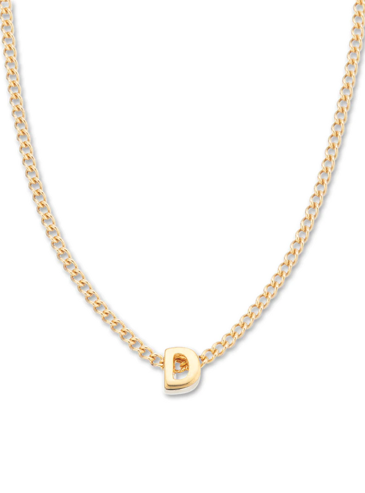 Tiny Love Letter Necklace - D