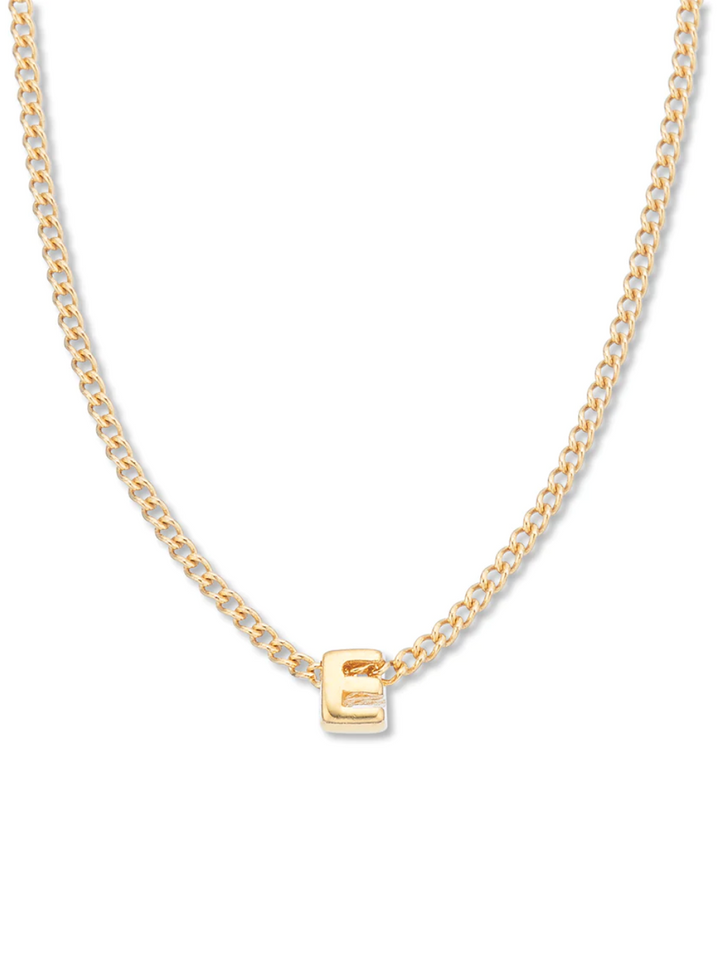 Tiny Love Letter Necklace - E
