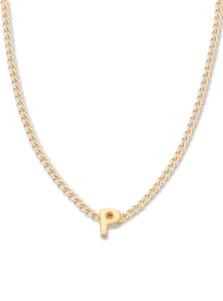 Tiny Love Letter Necklace - P
