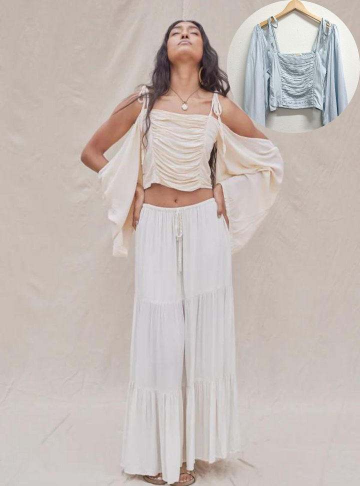 Primrose Top - Blue Agave