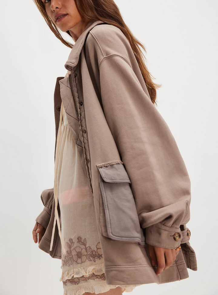 Alexa Sweatshirt - Dusted Cocoa