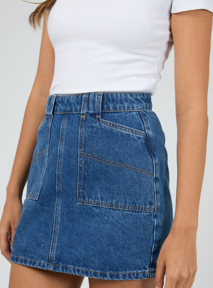 Becca Denim Skirt - Heritage Blue