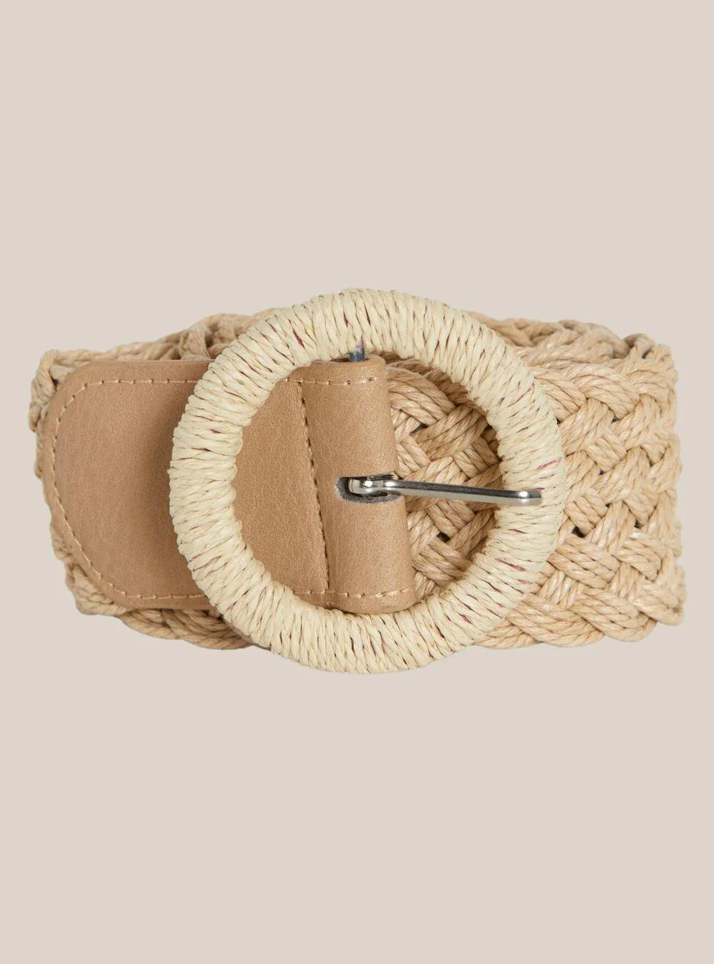 Ally Woven Belt - Natural