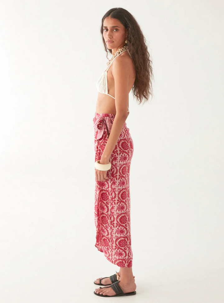 Amara Skirt - Flamingo Grooves