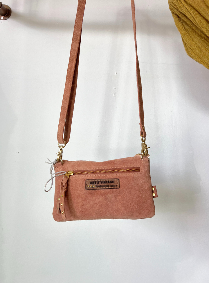 Sunset Crossbody Pouch - Latte