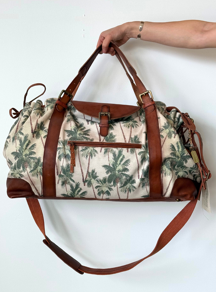Duffle Bag - Palm Tree Tan