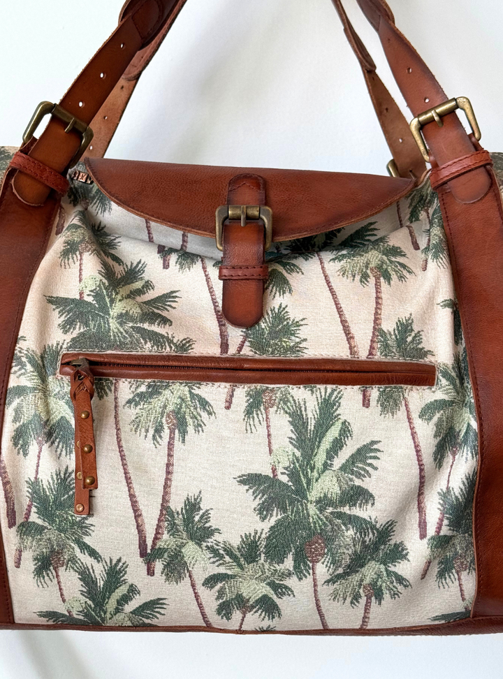 Duffle Bag - Palm Tree Tan