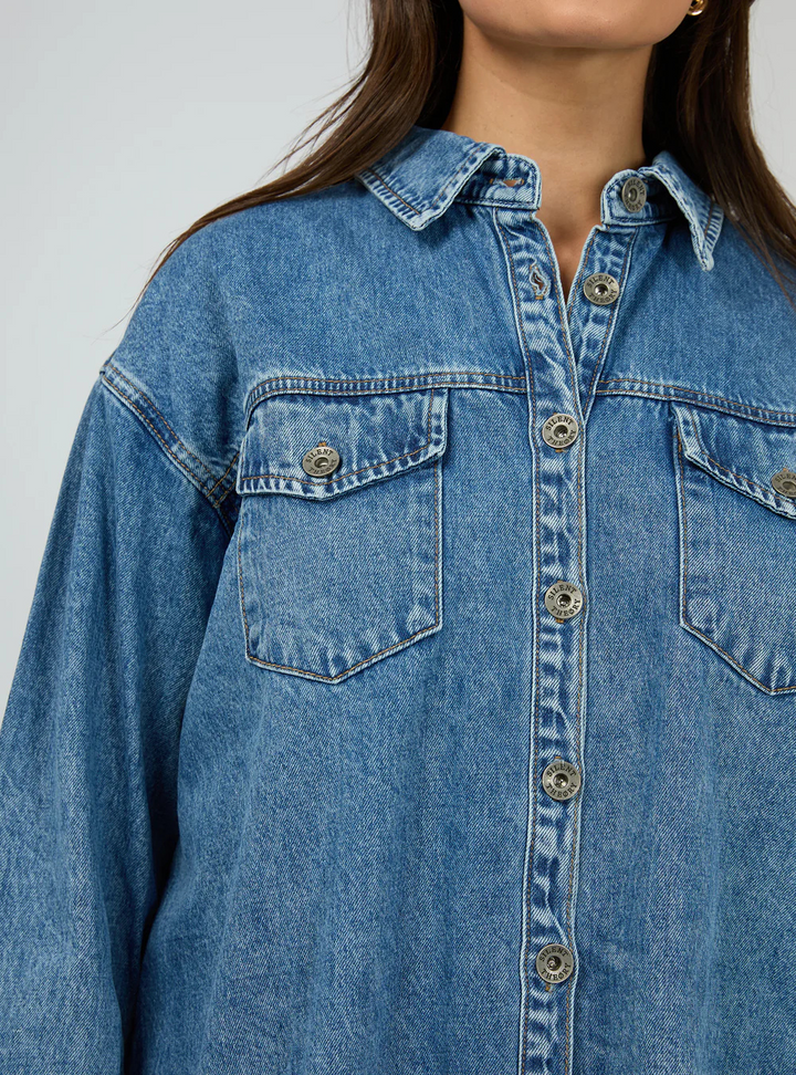 Aster Shirt - Mid Blue