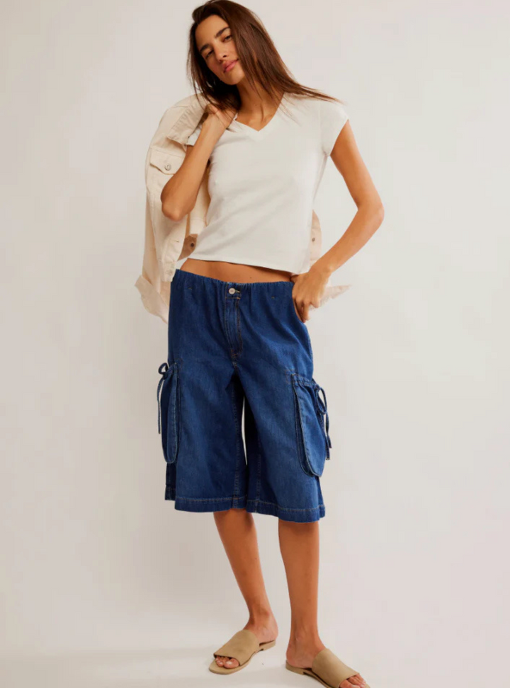 Marty Pull-On Crop Jeans - Atlantic Coast