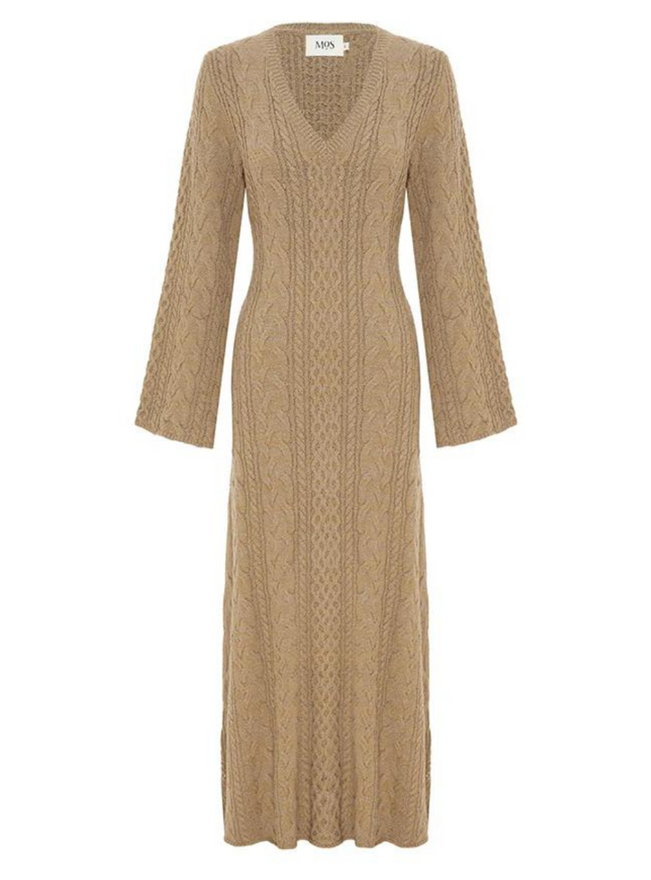 Audrey Knit Maxi Dress - Falafel