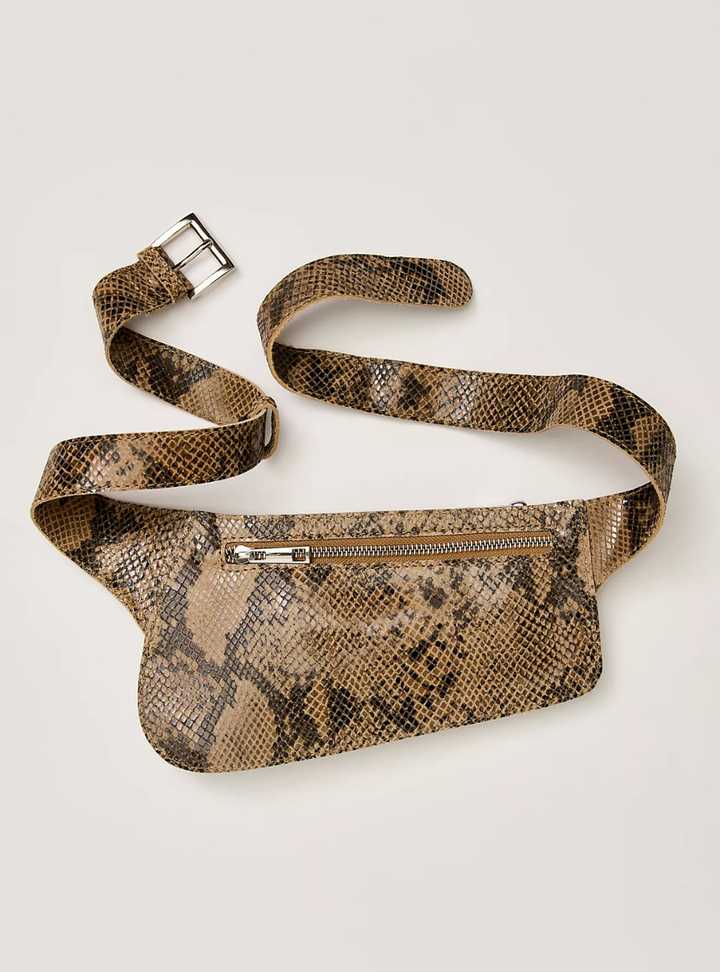 Avalon Leather Sling - Snake
