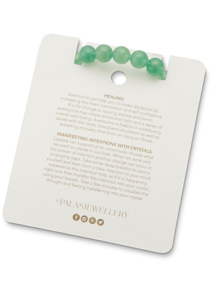 Aventurine Energy Gem Bracelet