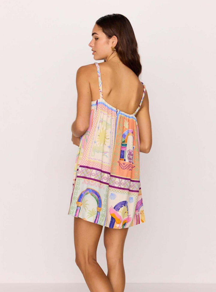 Elysia Babydoll Mini Dress - Paradiso