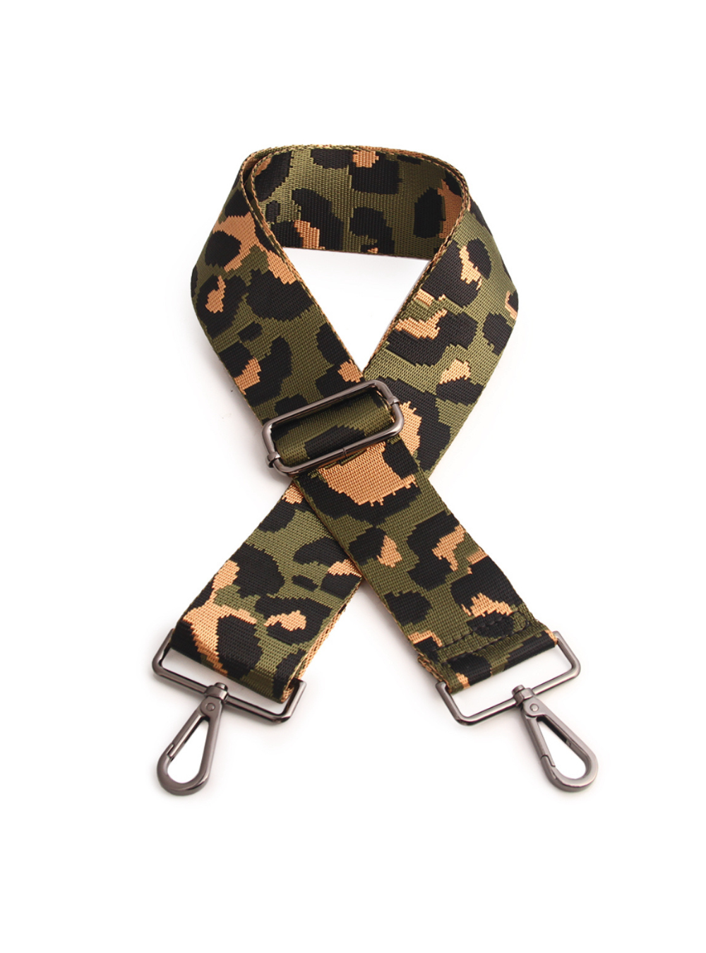 Animal Bag Strap Khaki/Gunmetal