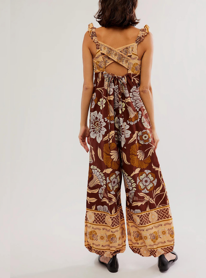 Bali Albright Jumpsuit - Coffee Combo