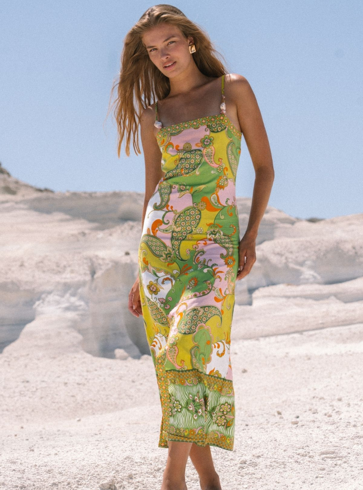 Cassie Midi Dress - Spring