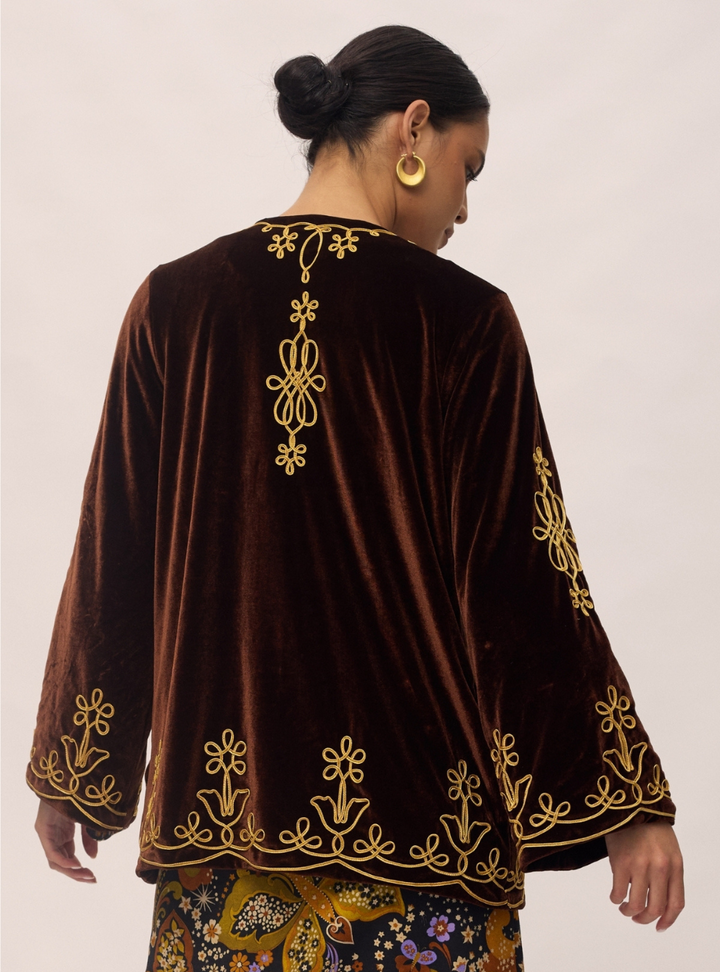 Janis Jacket - Chocolate