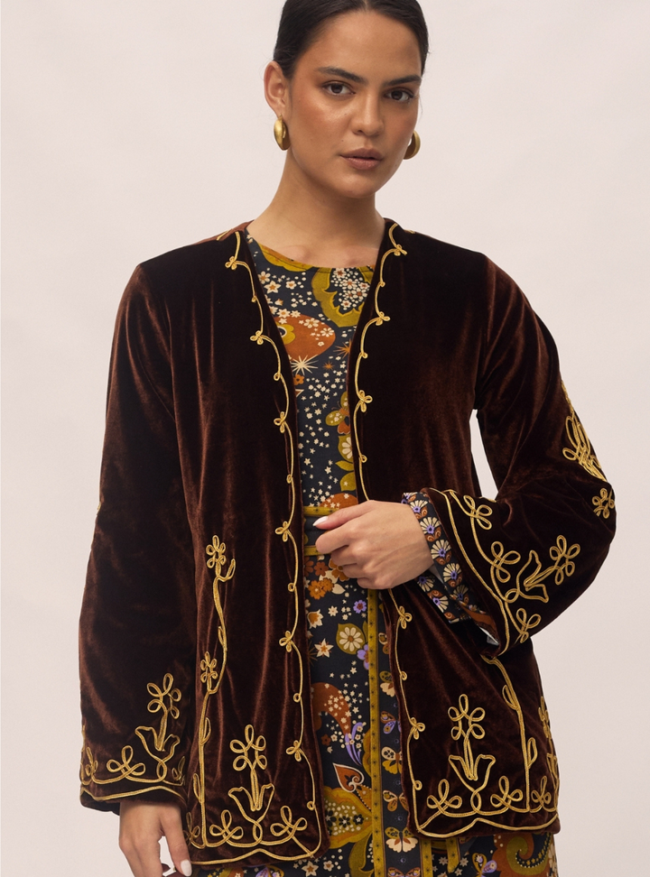 Janis Jacket - Chocolate
