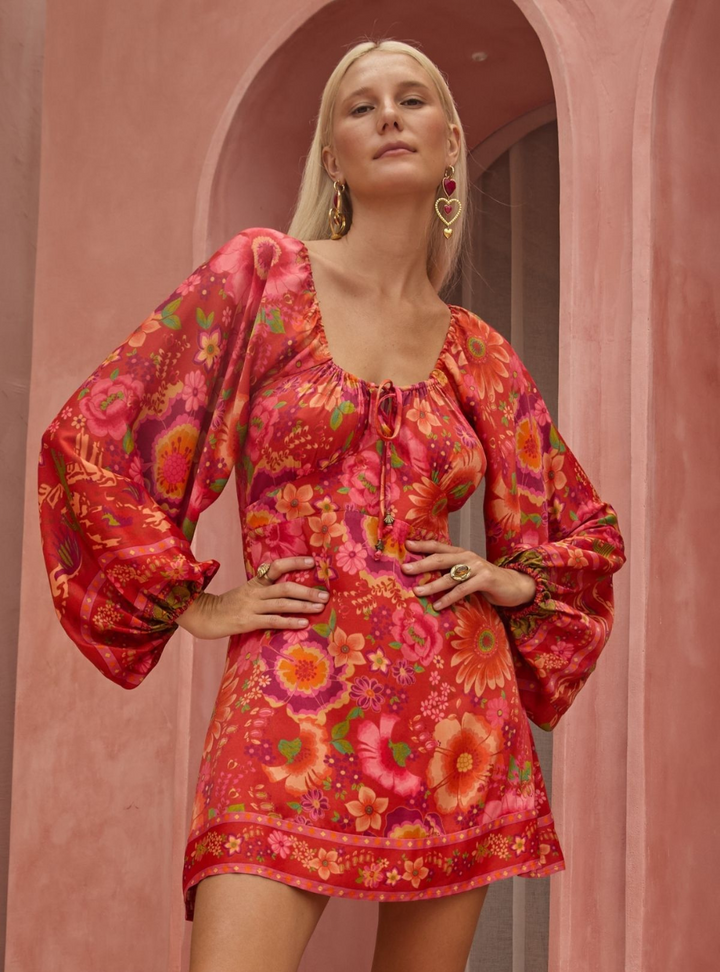 Revolver Mini Dress - Cherry