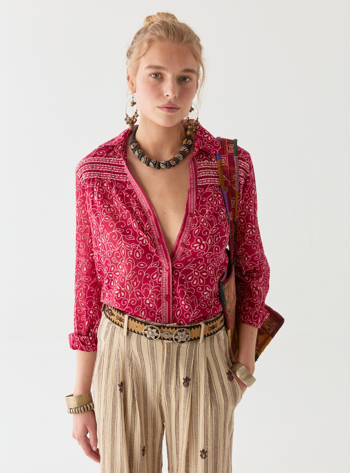 Cohen Blouse - Jeranio Chilli