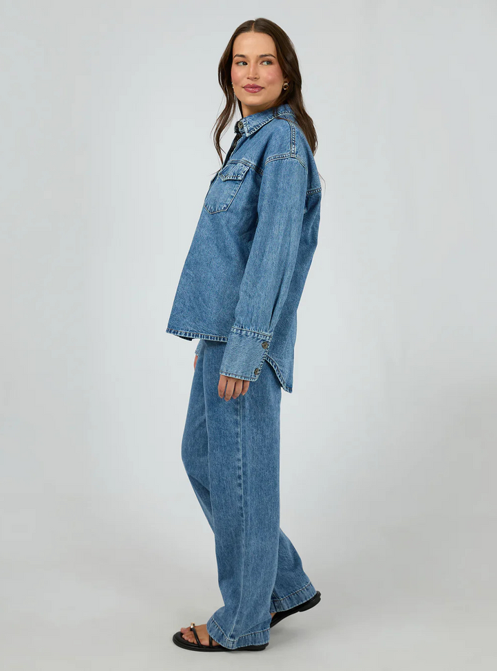 Aster Shirt - Mid Blue