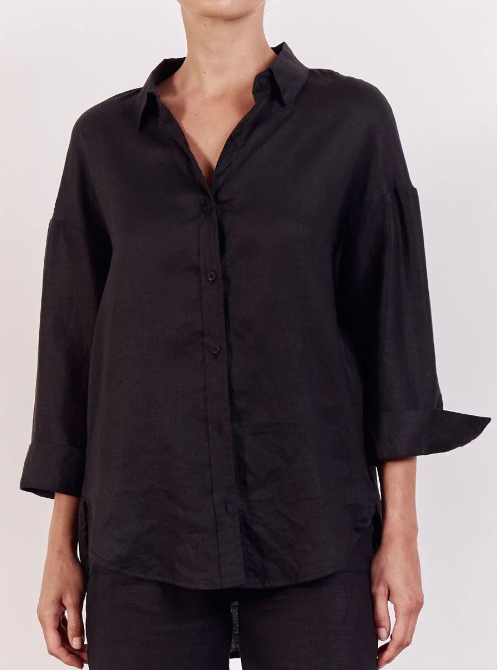 Boyfriend Shirt - Black
