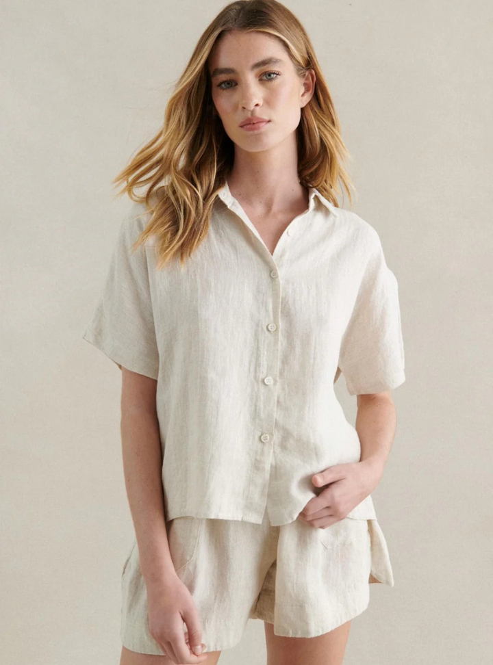 Bronte Shirt - Natural