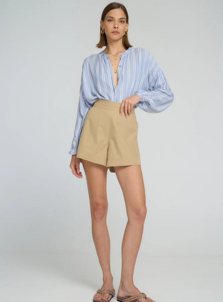 Ginger Shirt - Chambray Stripes