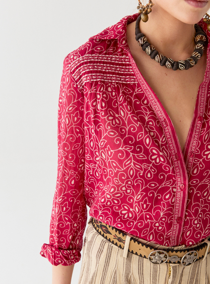 Cohen Blouse - Jeranio Chilli