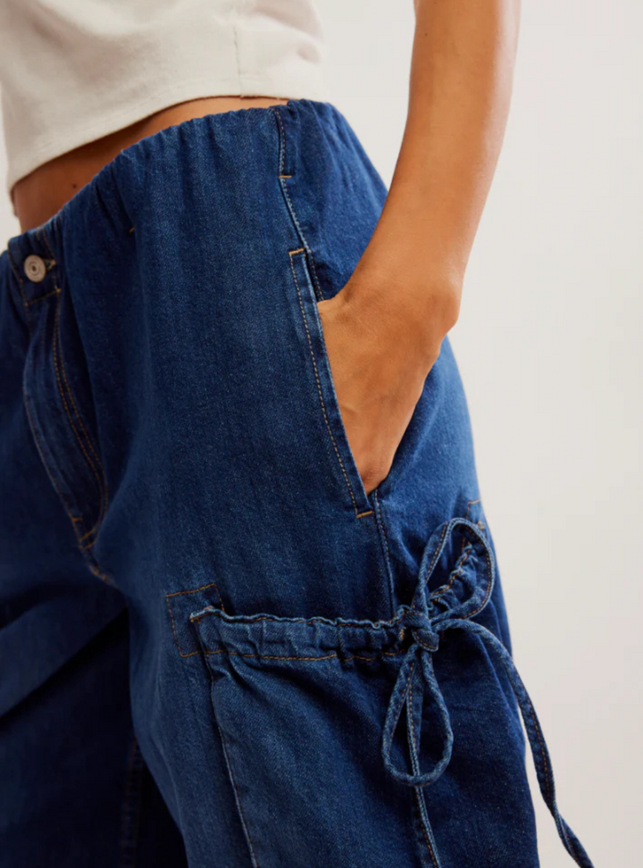 Marty Pull-On Crop Jeans - Atlantic Coast