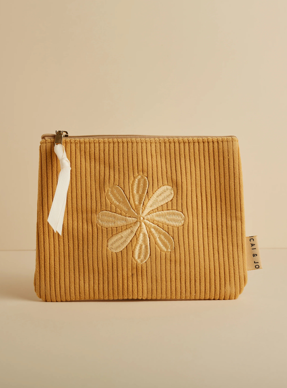Corduroy Pouch - Marigold