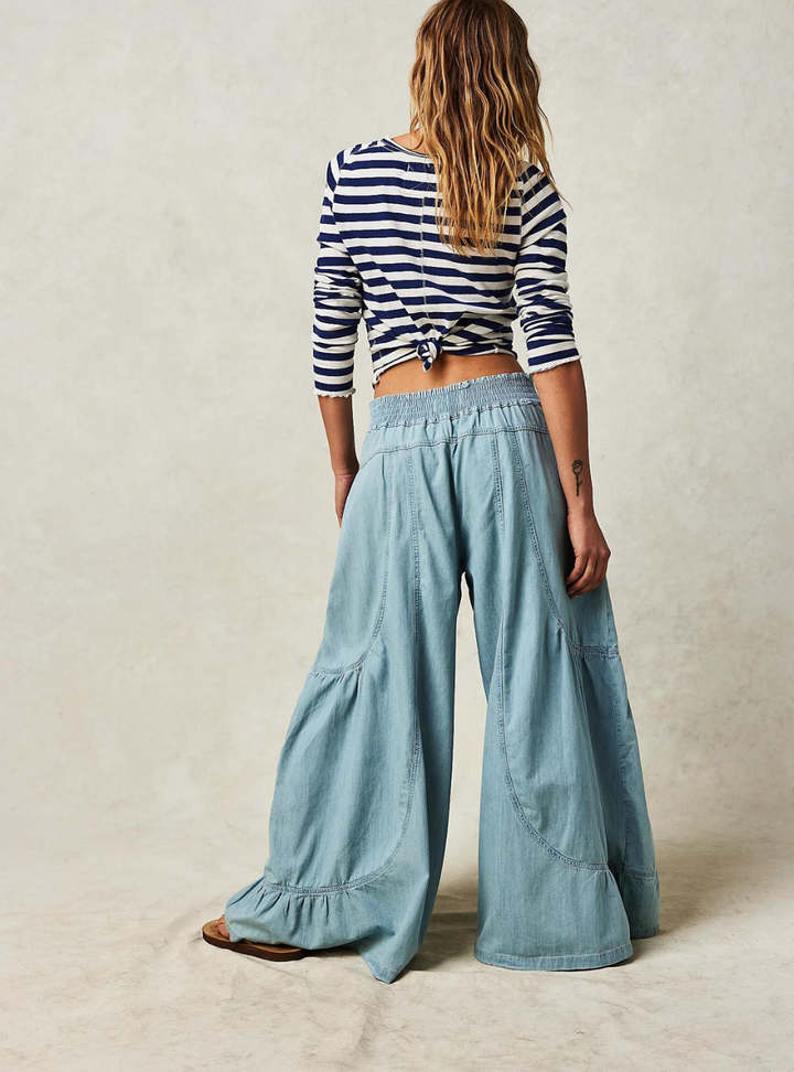 Dawn On Me Wide Leg - Moonlit