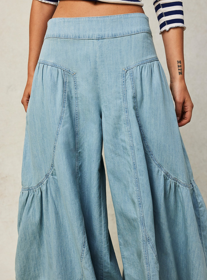 Dawn On Me Wide Leg - Moonlit