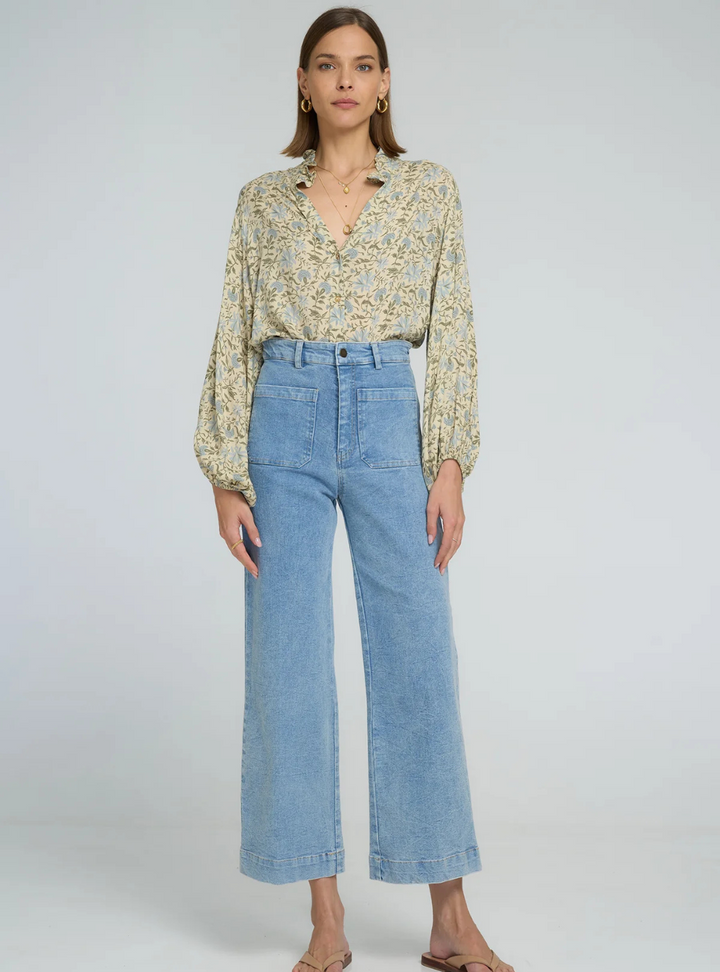 Molly Denim Jeans - Pale Blue