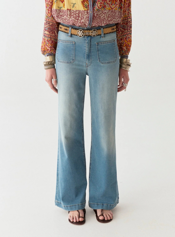 Edna Pant - Blue Denim