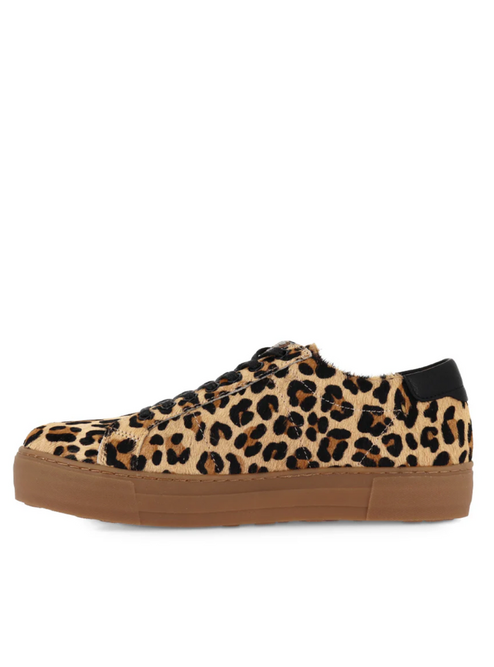 Froggy Sneaker - Tan Leopard