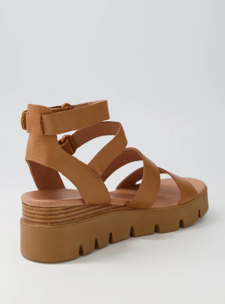 Rhean Sandal - Dark Tan