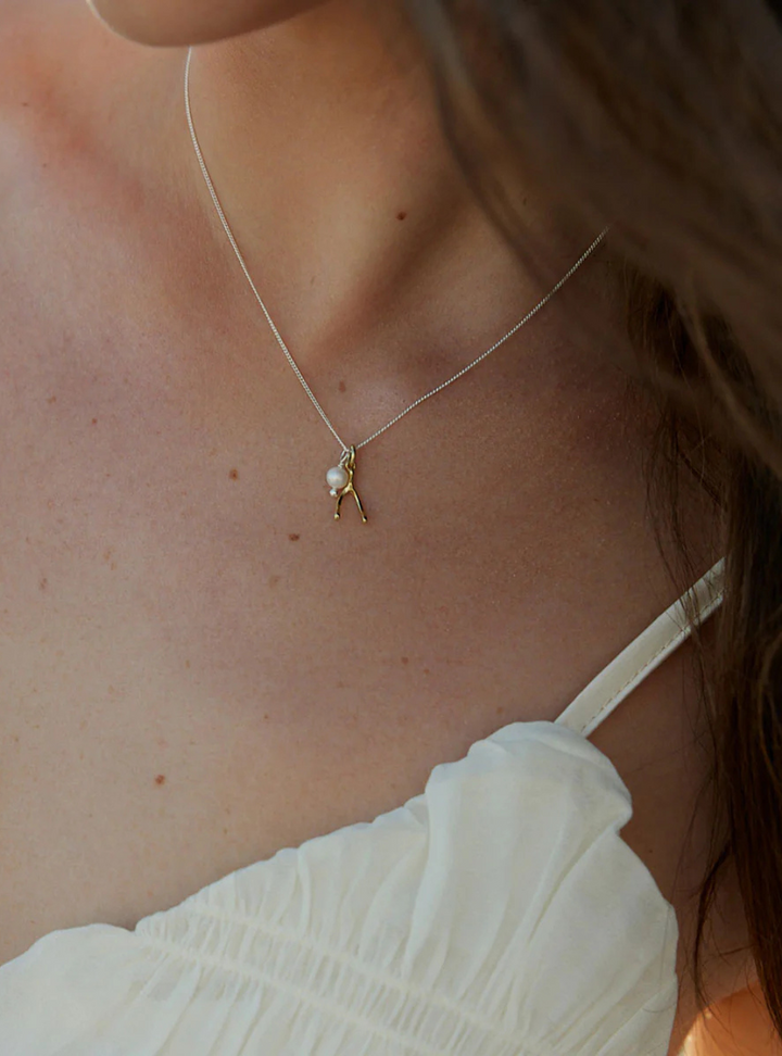 Make a Wish (Wishbone) Dreamweaver Necklace