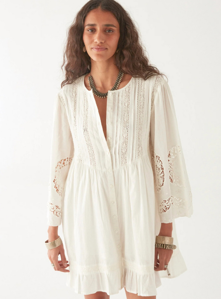 Clementine Dress - Normandie Lilies