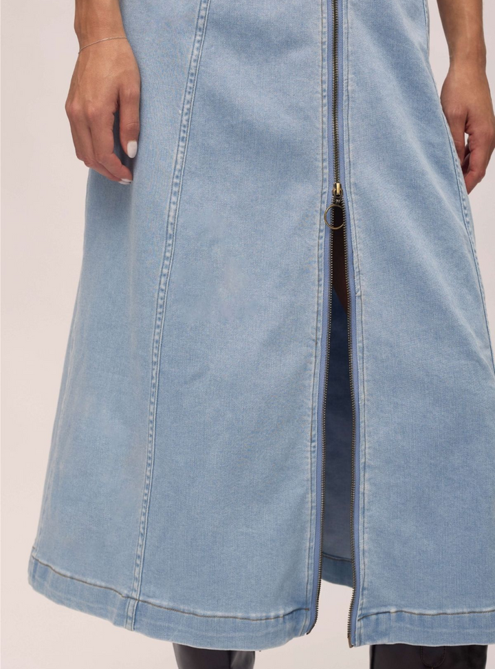 Bambi Midi Dress - Denim