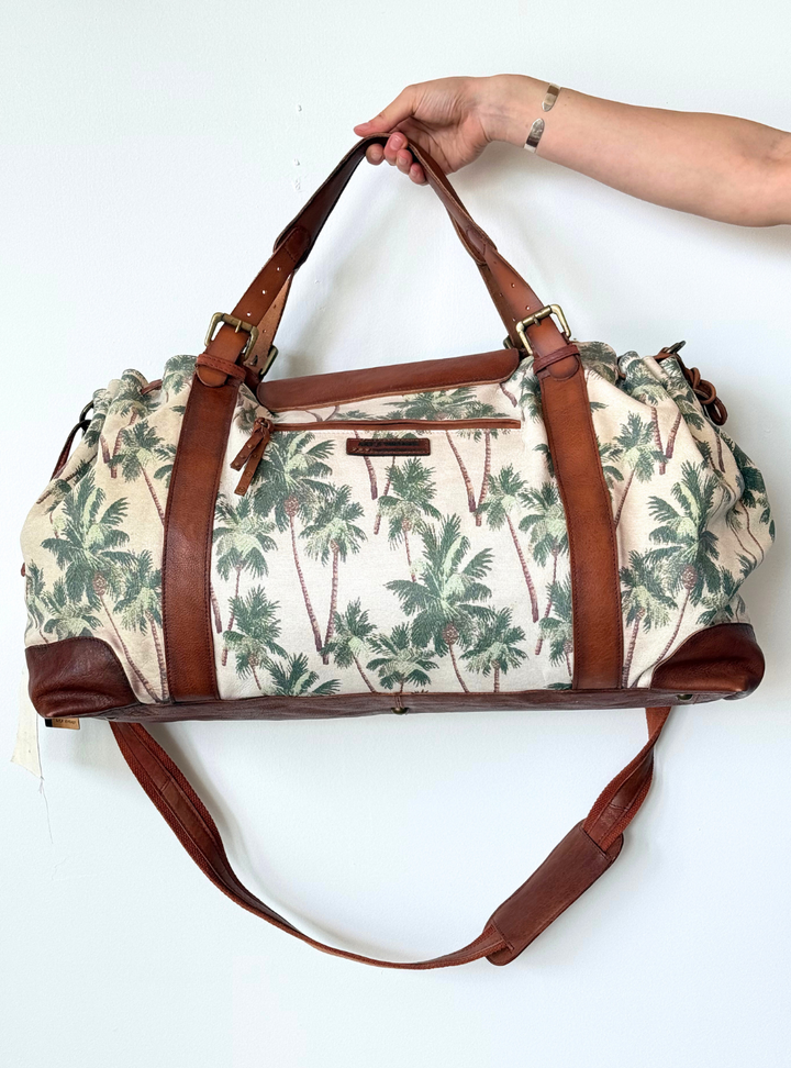 Duffle Bag - Palm Tree Tan