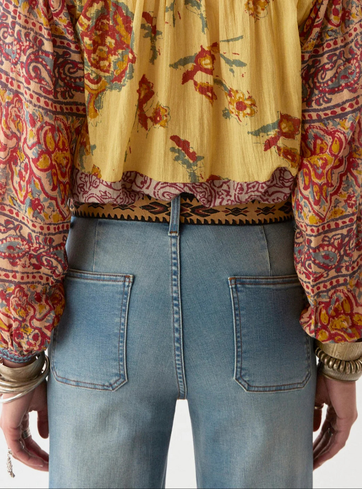 Edna Pant - Blue Denim