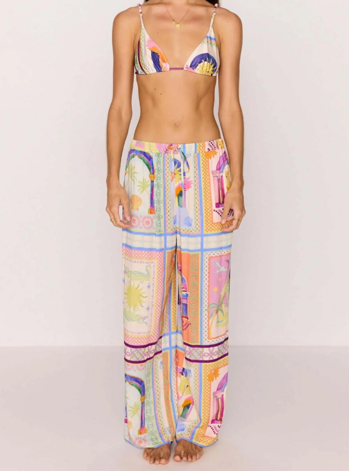 Elysia Drawstring Pant - Paradiso