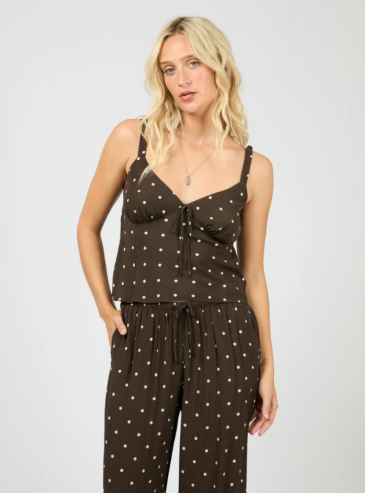 Emelia Top - Brown
