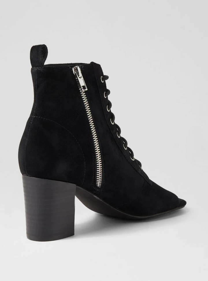 Cista Suede Sandals - Black