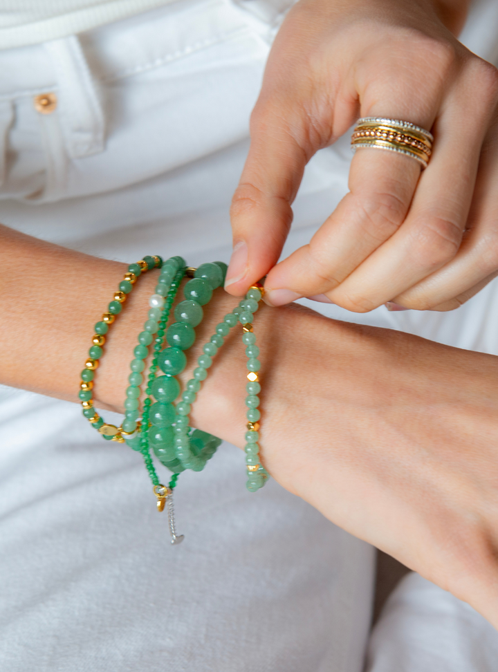 Aventurine Energy Gem Bracelet