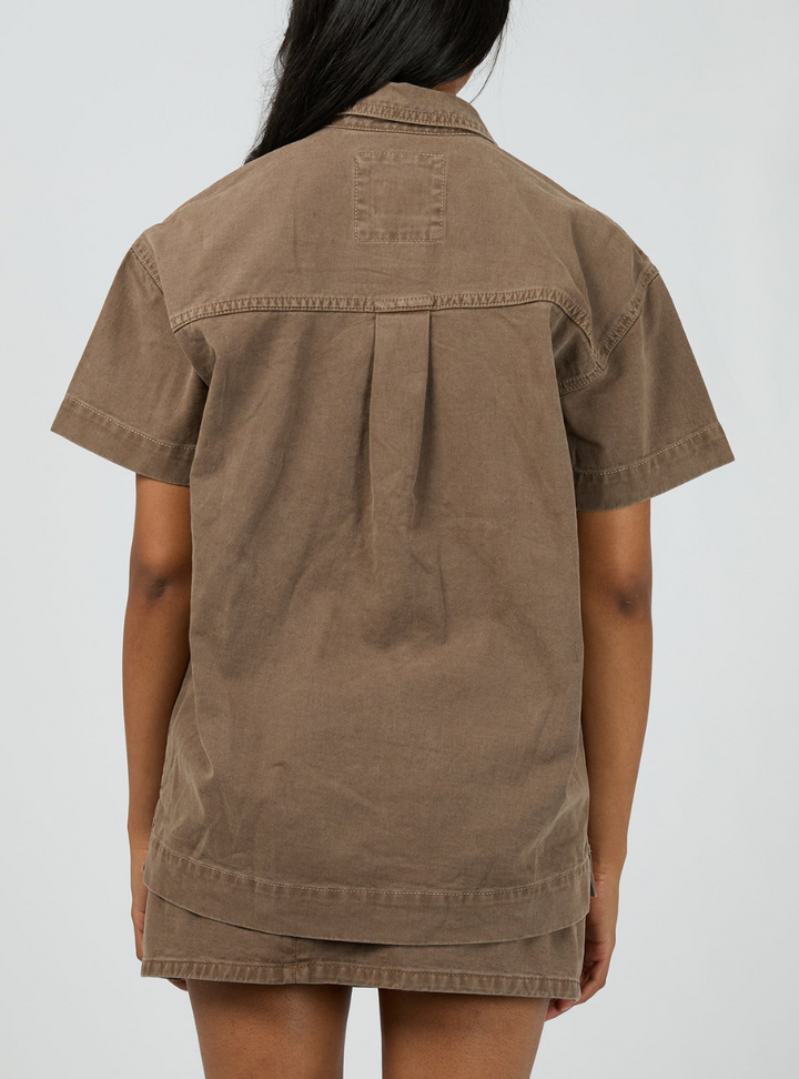 Simi Denim Shirt - Cocoa