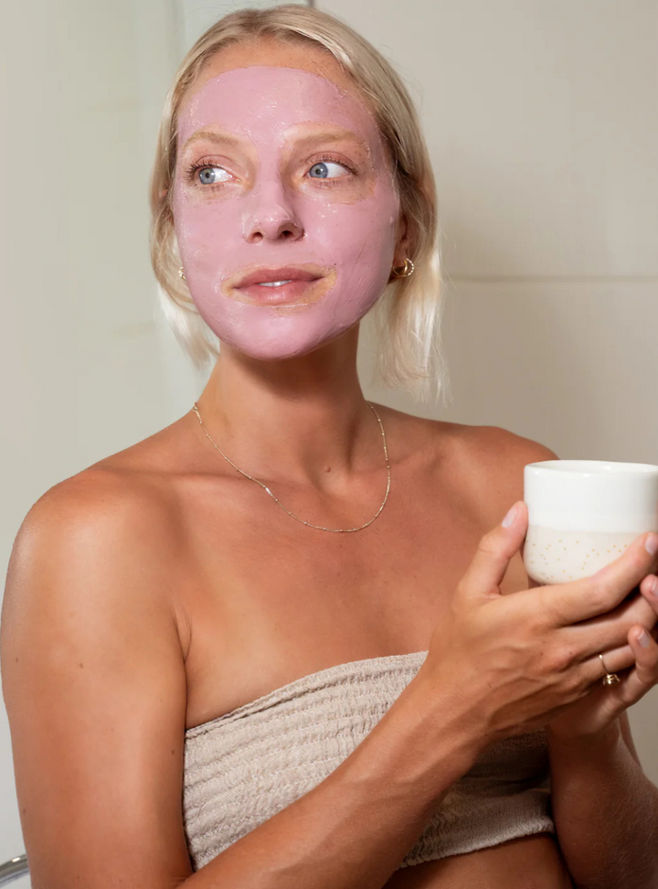 Facial Mask - Pink Vitamin C