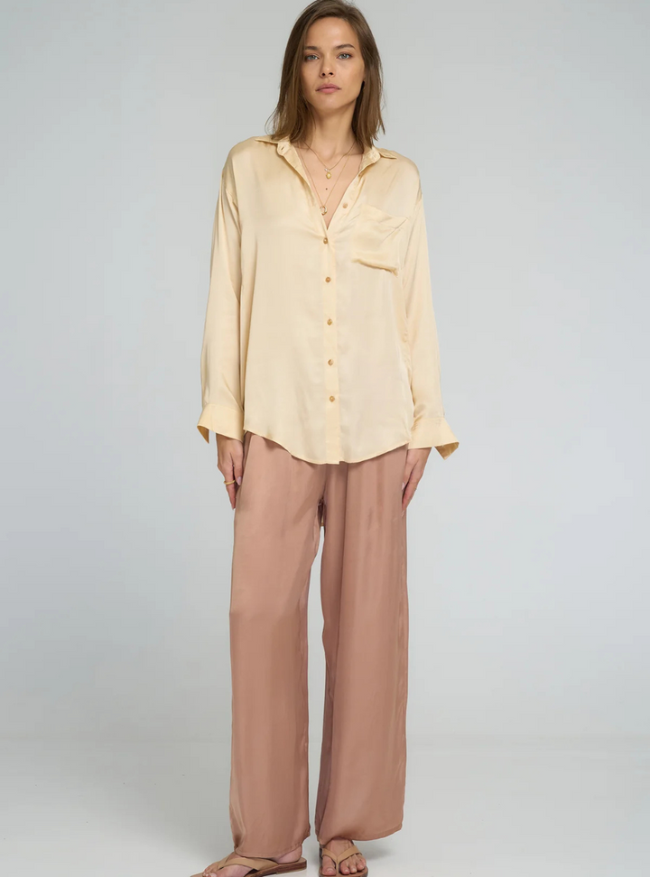 Feather Pant - Rose Bisque